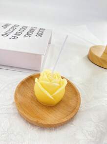 1 nến thơm hoa hồng, nến ngày lễ tình nhân, đồ trang trí sáng tạo, quà tặng ngày lễ - Nhiều màu - Xem 8