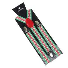 1pc Classic Solid Color 2.5cm Wide Y-Back Suspender Strap With Anti-Slip Adjustable Elastic Band & 3 Clips, For Men & Women's Wedding, Festivals, Cosplay, Street Dancing, Stage Performance, Parties, Halloween, Christmas, Magic Show, Graduation