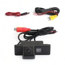 CCD Rear View Camera Car Camera View Camera Fit For Nissan Qashqai J10 J13 - Black - View 9