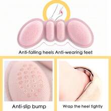 Miếng lót giày cao gót nữ có thể điều chỉnh kích thước Miếng lót gót chân có keo dán bảo vệ Miếng dán giảm đau Chăm sóc bàn chân 1 cặp/2 cái - Nhiều màu - Xem 10