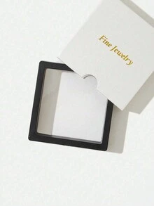 1 对/2 件时尚 925 纯银闪亮锆石吊坠耳环女士圆形耳环女士生日圣诞礼物派对婚礼订婚精美珠宝 - 銀色 - 查看 6