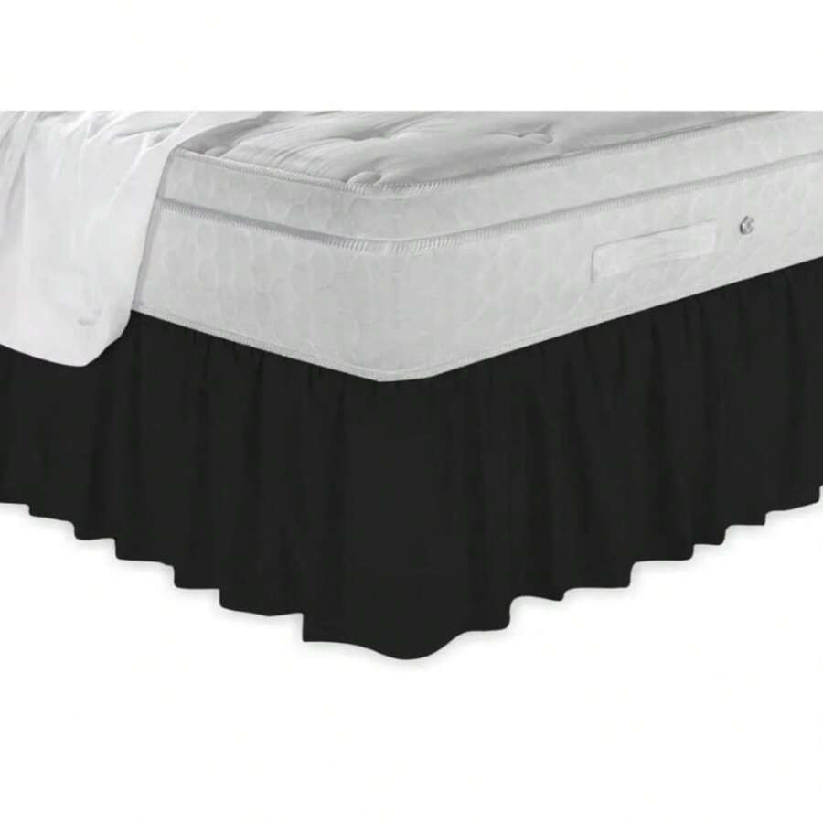 Saia Cama Box Casal Padrão Queen King e Solteiro Ajustável Com Elástico Em Toda Volta Promoção