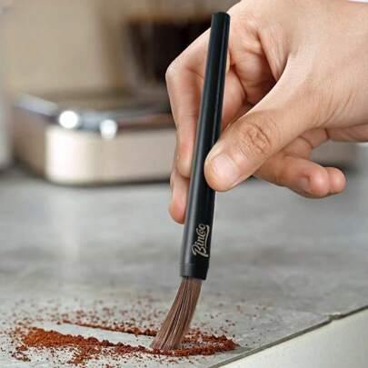 1 pièce Brosse de nettoyage pour moulin, brosse pour machine à café, outil de nettoyage, petite brosse pour poudre de café Fournitures scolaires rentrée scolaire