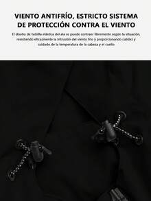 Chaqueta Resistente Cortaviento Al Desgaste , Impermeable para mujeres Chaqueta casual color sólido deportes versátil uniforme de béisbol - Negro - Ver 5