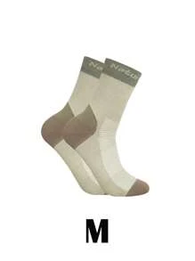 Naturehike 1 Pair Contrast Color Quick Dry Long Socks, Elastic Hiking Camping Sport Socks Moisture Wicking