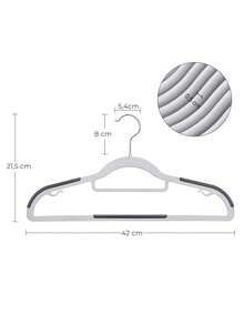 SONGMICS Appendiabiti standard, decorazioni di Ognissanti, costumi di Ognissanti, decorazioni autunnali, decorazioni per festival - Set grigio da 30 - Visualizzare 4