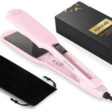 Alisador de pelo Wavytalk de 1.75 pulgadas para un alisado sin esfuerzo - Rosa - Ver 1