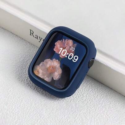 1 件女式糖果色硅胶防摔保护壳适用于 38/40/41/42/44/45 毫米 Apple Watch SE/9/8/7/6/5/4/3/2/1