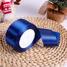 1 条双面缎带，1.57 英寸宽 x 22 码长，纯色缎带，适用于烘焙、礼品包装、工艺品、发饰、婚礼装饰、缝纫、请柬、花束 - 彩色 - 查看 9