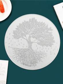 1-4 件简约 PVC 餐垫，可水洗，易清洁，可擦拭，防滑，耐热，餐桌垫，甜蜜遐想，优雅餐垫，餐桌布置，厨房餐垫，节日婚礼装饰 - 彩色 - 查看 7