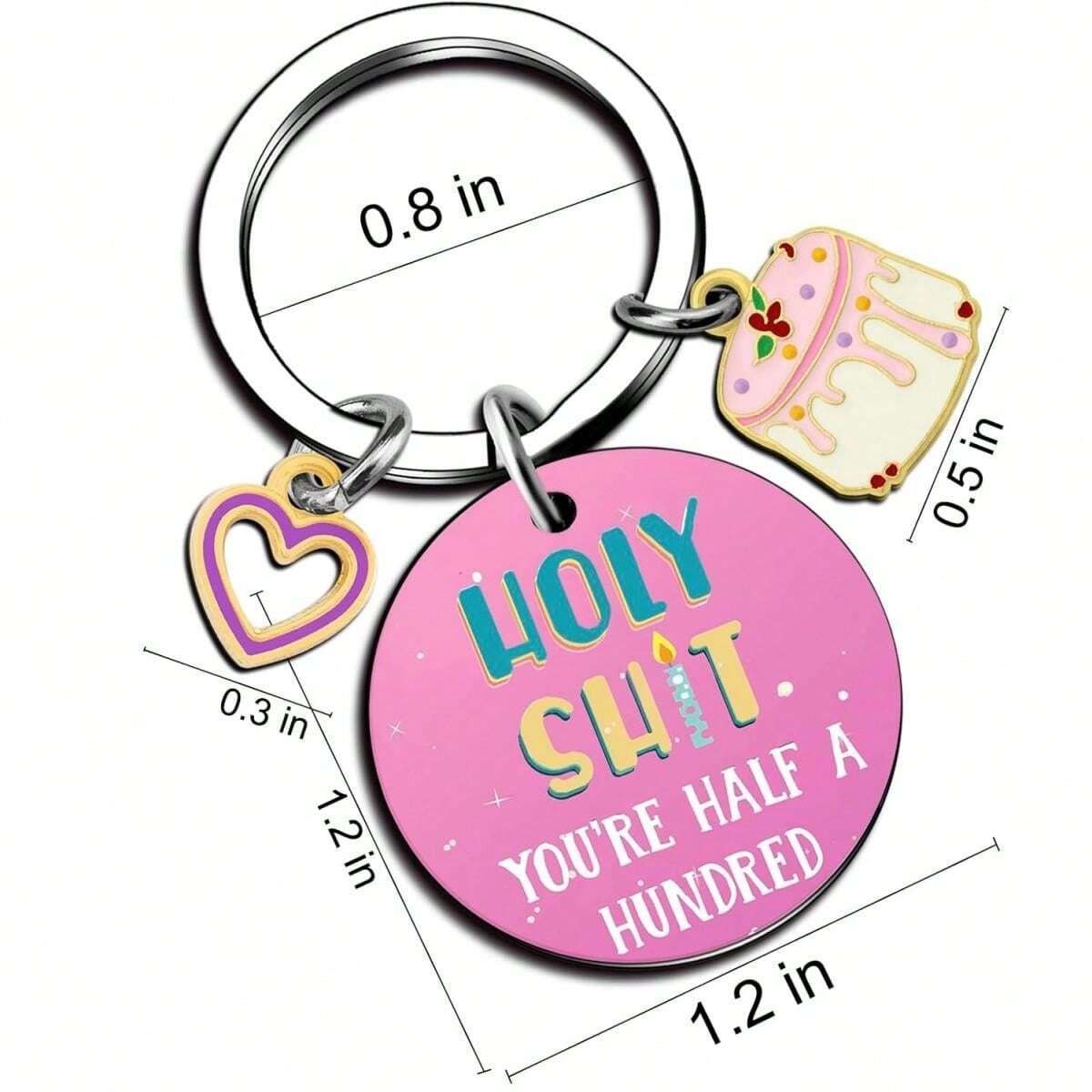 STHGDONA Lot De 3 Cadeaux D'inspiration Pour Les Femmes, Porte-clés Personnalisé Pour Anniversaire, Collègue, Amie Fille, Maman, Petits Amis, Soeur, 3