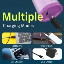 Narbell Pistola de pegamento inalámbrica de 4V, pistola de pegamento con precalentamiento rápido en 12 s, recargable por Type-C con batería de 2000mAh, barras de pegamento de 7 mm x 30, apagado inteligente, ideal para proyectos DIY/hechos a mano/reparaciones