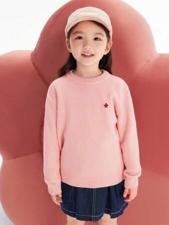 Balabala Boys' & Girls' Sweater Pullover For Fall/Winter 2024 Layering