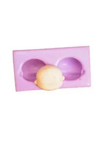 F875 SILICONE MOLD FACE CONFECTIONERY CRAFTS - 紫色 - 查看 1