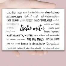 1pc Humorous Farewell Card - Unique Farewell Greetings For Coworkers, Friends And Family - Perfect For Expressing Gratitude And Wishing For A Bright Future, Birthdays, Thanks And Good Luck, Gift Cards - Red - View 6
