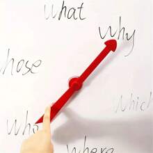 Large 12-Inch Suction Cup White Board Pointer - Ideal Choice For Educational Environment And Game Selections - Red - View 2