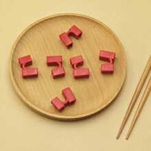 1/2/6/12pcs Chopstick Helper For Adult, Beginner, Trainer Or Learner – Plastic Hinge Connector For Chopsticks Training – Anti-Slip, Reusable And Replaceable – Dishwasher Safe ,Kitchen,Christmas Gift ﻿,School Supplies - Multicolor - View 8