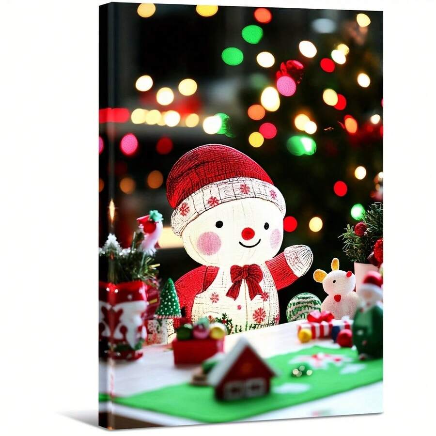 1pc Large Framed Wall Art Decor - Abstract, Impressionism, Fauvism, Naturalism Realism Artistic Style-For Bedroom, Bathroom, Office-, Festivel Gift For Her/Him - Multicolor - View 1