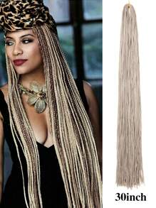Micro Braids Hair Extensions Long Micro 3X Pre-Looped Synthetic Zizi Braids  24 Inch 100g/Pack Color Thin Small Box Braid Crochet Twisted Hair Synthetic Kanekalon Braiding Hair Extension