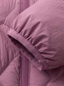 mini bala Thick Windproof Hooded Down Jacket For Boys, Girls, And Families Warm Winter Collection - Red - View 7