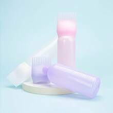 1pc/2pcs-Dễ sử dụng Chai bôi thuốc nhuộm tóc - Dụng cụ tạo kiểu chất lượng salon cho mọi loại tóc, - Hồng - Xem 1