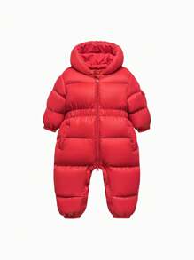 mini bala Heat-Retaining Down Jumpsuit For Boys And Girls New Winter Collection