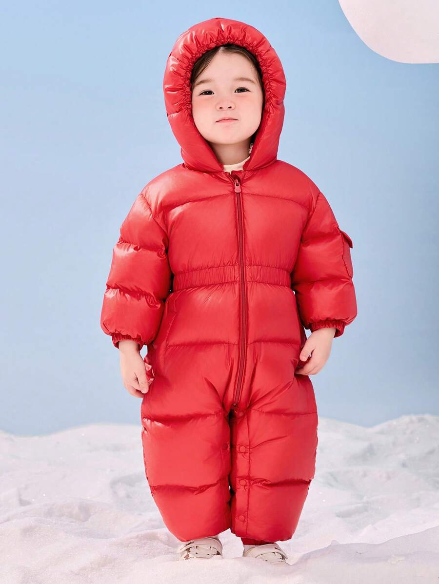 mini bala Heat-Retaining Down Jumpsuit For Boys And Girls New Winter Collection