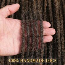 Tóc nối dreadlock 24 inch, tóc nối dreadlock tổng hợp một đầu, tóc nối giả phong cách Hippie, 10 sợi SE, tóc nối dreadlock mỏng 0,6cm dành cho phụ nữ dùng trong tiệc tùng hàng ngày, Halloween, Cosplay, Giáng sinh, tiệc tùng, v.v. - Nhiều màu - Xem 6