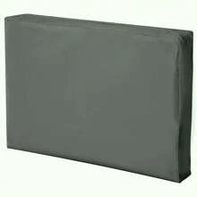 Outsunny  Replacement Cushion Cover Garden Rattan Patio Furniture Seat Cover Polyester Outdoor - No Cushion Included - Dark Grey - View 8