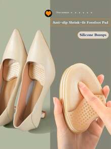 1-5 Paar Zehenballen Pads für Damen, rutschfest & reibungspolsternd für High-Heel-Schuhe, ultra-weiche selbstklebende Zehenballen Einlegesohle