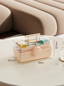 1 件便携式旅行药盒，带密封 8 隔层药盒小药盒药片小麦秸秆容器便携式 8 隔层密封药丸收纳盒防潮药丸分配和储存盒药丸收纳盒，适用于口红、刷子、护肤品、手机、硬币、小物品，适用于家庭、礼物、度假和节日万圣节圣诞节多功能用途，礼品包装袋礼品包装袋 - 彩色 - 查看 22