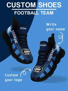 Women's Tennessee Football Designed Sneakers, Custom Logo Custom Name Customization Lightweight Comfortable Soft Bottom Sneakers For Women, Gym Training Breathable Tennis Shoes Unique Gift For Mom/Dad/Her/Him/Girlfriend/Boyfriend/Wife/Husband/Friend ﻿