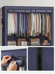 Portable Closets - Dark Blue - View 5