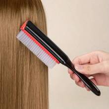 5 件套美发套装，含尼龙刷、鼠尾梳和喷雾瓶 - 非常适合梳理卷发和干湿发质 - 彩色 - 查看 9