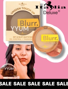 Blurr primer control grasa matificante Retoque Invisible bálsamo ITALIA DELUXE ORIGINAL Primer Fijador Mate Blurr Unseen Touch Up Italia Deluxe - TRANSPATENTE - Ver 3