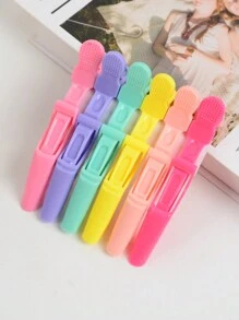 6/10pcs Multi-Function Hair Styling Sectioning Clips Alligator Clips For Hairstylists, Professional Beauty Salons, Women Hair Clips, Plastic Anti-Slip Hair Clips,Hair Accessories ,Hair Styling Tools - Multicolor - View 20