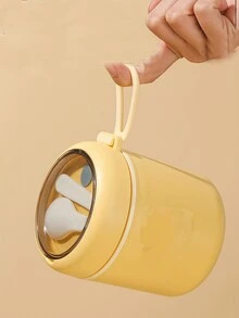 Cốc ăn sáng có nắp và thìa, cốc đựng sữa đậu nành, cốc đựng cháo, cốc đựng yến mạch, cốc dùng được với lò vi sóng, cốc đựng sữa chua di động, cốc đựng nước mang đi - Màu sắc đa dạng - Xem 6