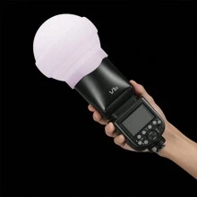 Godox Kit de cúpula de difusión de gel de sílice Godox AK-R22 AKR22 para Godox V1 AD100Pro, AD200PRO, incluido H200R