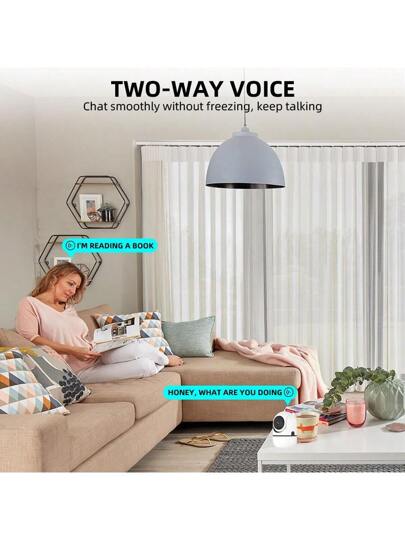 8MP 5MP 3MP 2MP HD 1080P, Dual 2.4G+5GWIFI 2.4GWIFI Optional Configurations, Outdoor Indoor Cameras, Wireless WIFI Automatic Tracking, Alarm Night Vision, Home 350 Degrees Horizontal Vertical 110 Degrees, Two Way Audio, Motion Detection view 4