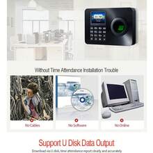 Usb Biométrico De Huellas Dactilares Máquina De Asistencia - Tipo de Enchufe A USA (110-127V) - Ver 3