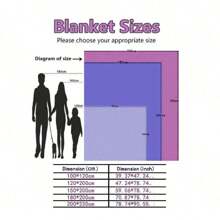 1pc Heart-shaped Bear Milk Velvet Double-sided Plush Blanket - Multicolor - View 3