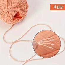 1pc Soft & Comfortable 100% Acrylic Yarn - Ideal For Crochet & Knitting DIY Projects - 4-Ply Hand Weaving, 50g/Pc, Best DIY Gift