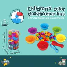 1 Set Juguetes educativos de conteo de animales de goma suave Montessori para niños, juego de aprendizaje temprano cognitivo con cuencos para clasificar y hacer coincidir colores, excelente para el desarrollo de habilidades matemáticas y el juego sensorial, regalo ideal para la interacción entre padres e hijos (colores aleatorios en el empaque) - Conjunto de juguetes de iluminación. - Ver 14