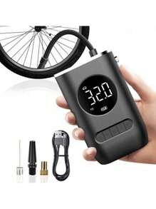 CZK Digital Car Air Pump Compressor Tire Inflator Car Bike Motorcycle Wireless Color Black 7.4 - Nhiều màu - Xem 8