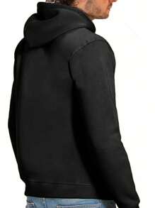 Juego de 2 Sudaderas THAT'S HOT Hoodie Con Capucha con Bolsillo de Canguro con Cordón Suaves Afelpadas Casuales para Hombre Cómodas y Juveniles Excelente para las lluvias - Naranja Quemada - Ver 5