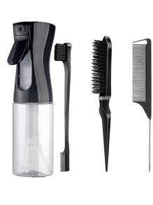 Black Transparent Comb Set