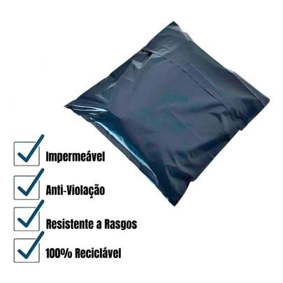 Envelope Segurança 32x40 Saco Plástico Correios 100 Unidades