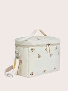 Túi cách nhiệt họa tiết chấm bi và gấu dễ thương phong cách Hàn Quốc mới, Túi xách đa năng dung tích lớn Túi đựng đồ ăn trưa Túi tote đựng đồ làm mát Túi đựng đồ ăn trưa dễ thương cho nữ Túi đựng đồ ăn trưa Túi đựng đồ ăn trưa nhỏ Hộp đựng đồ ăn trưa Hộp đựng đồ ăn trưa Túi đựng đồ ăn trưa cho giáo viên nữ Túi dã ngoại du lịch Túi đựng đồ làm mát cắm trại Túi đựng đồ ăn trưa Túi đựng đồ ăn dã ngoại Túi đựng đồ ăn trưa Bento - trắng - Xem 1