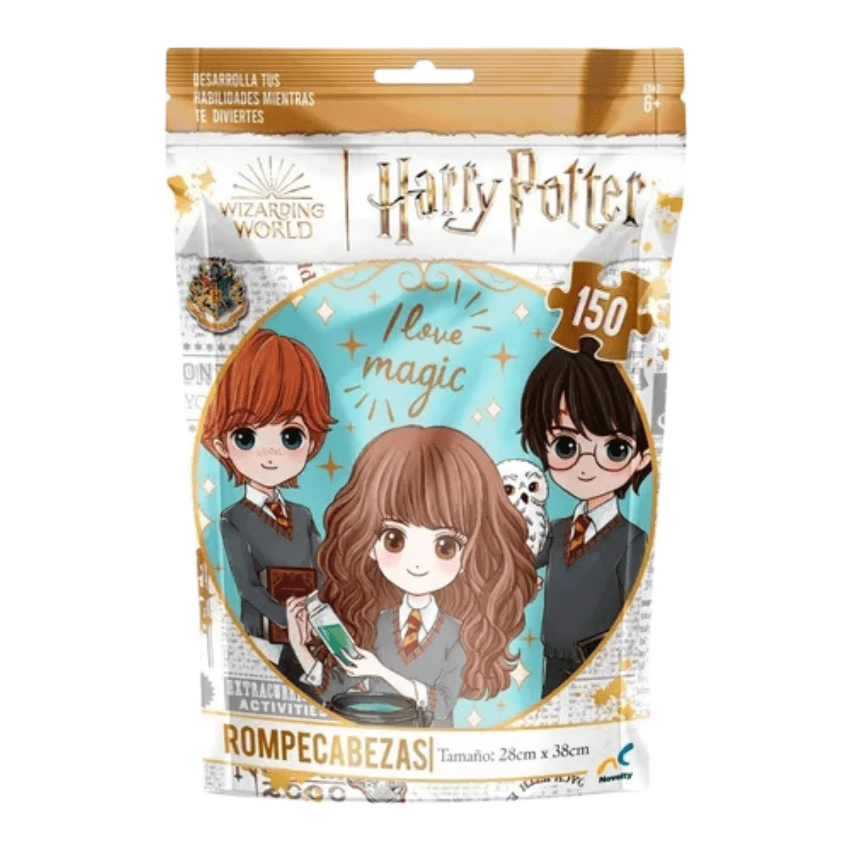 Warner Bros Rompecabezas En Bolsa Foli Para Niños 150 Pzas - Multicolor - Ver 1