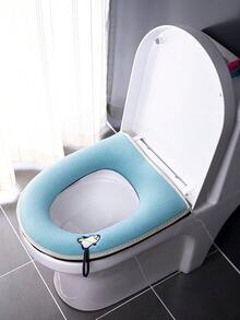 1 件装卡通马桶座套，简约新款加厚马桶座垫带拉链，适合所有季节 - 彩色 - 查看 10